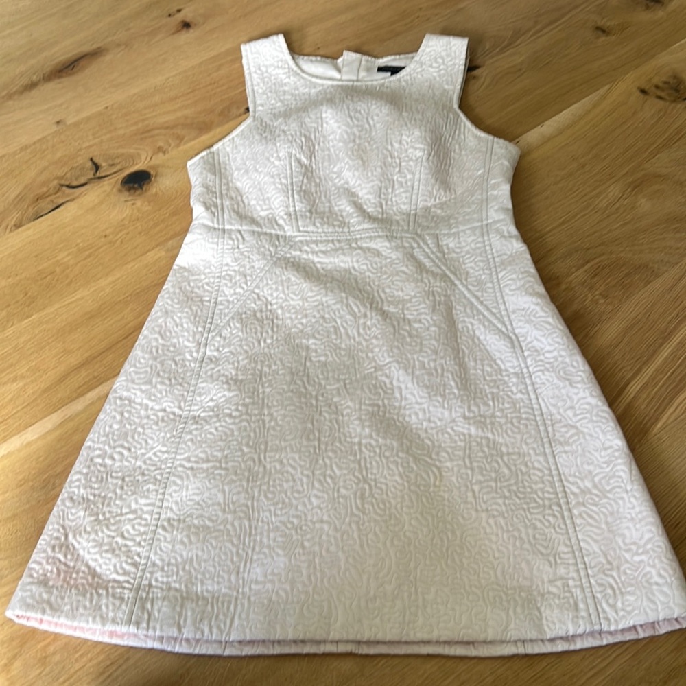 French connection quilted dress - size 6